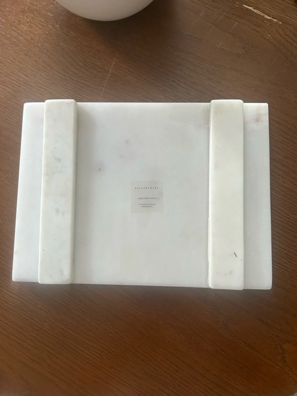 Pottery Barn Raw Edge Marble Board